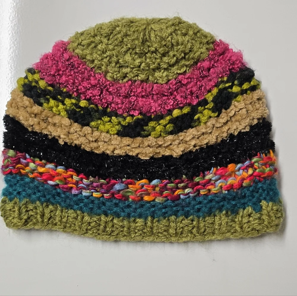 Women's Steve Madden Colorful Chunky Knit Beanie Winter Hat - Picture 1 of 6